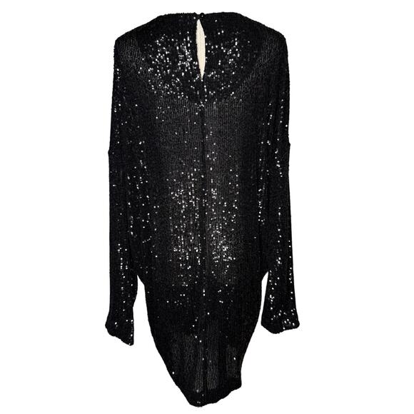 In the Mood for Love Alexandra Sequin Black Dress size XS - Picture 3 of 4